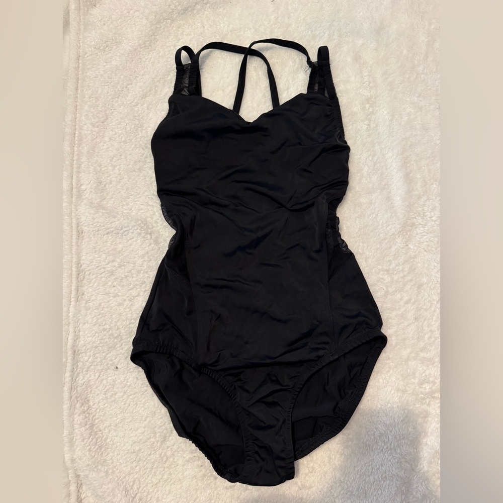 Alexandra Collection Adult Small Black Leotard